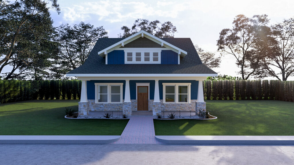 Beautiful small home design.